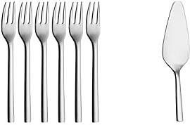 WMF Nuova Kuchengabel, Set 6-teilig, Cromargan