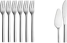 WMF Nuova Kuchengabel, Set 6-teilig, L 16 cm & 