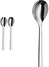 WMF Nuova Salatbesteck 30 cm, groß, Salatgabel
