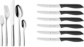 WMF Palma Besteck Set 12 Personen, Essbesteck 60