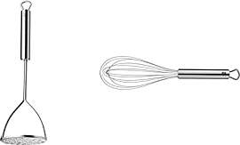 WMF Profi Plus Kartoffelstampfer 28,5 cm,