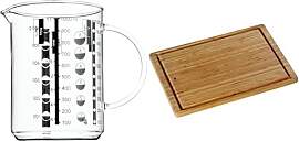 WMF Schneidebrett Tranchierbrett Bambus natur 45 x 