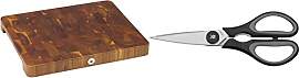 WMF Schneidebrett XL 40 x 32 x 4 cm, Holz,