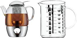 WMF SmarTea Teekanne mit Stövchen Set 3-teilig,