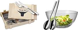 WMF Steakbesteck 12-teilig, Steakbesteck Set für