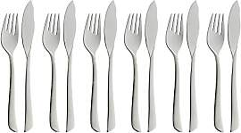 WMF Virginia Fischbesteck 12 teilig, Fischset für 