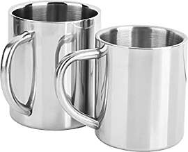 WMLBK Edelstahl Kaffeebecher mit Henkel