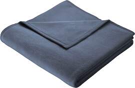 Wohndecke BIEDERLACK "Cotton Home", blau 