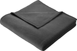 Wohndecke BIEDERLACK "Cotton Home", grau 