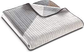 Wohndecke BIEDERLACK "Feel Cord", grau,