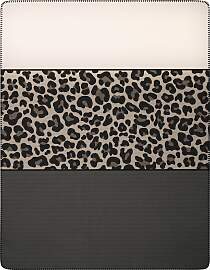 Wohndecke BIEDERLACK "Leo Part", braun,