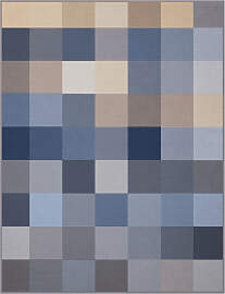 Wohndecke BIEDERLACK "Woven", blau,