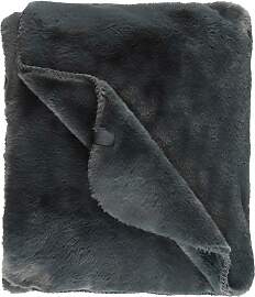 Wohndecke "Chic", anthrazit, B:140cm