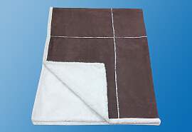 Wohndecke DREAMS "Patchwork", braun,