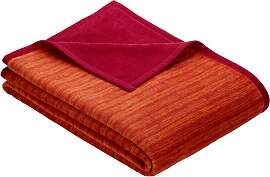 Wohndecke IBENA "Fano", rot (rot,