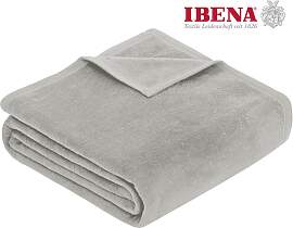 Wohndecke IBENA "Luxus", grau