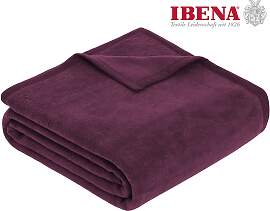 Wohndecke IBENA "Luxus", lila (violett), 