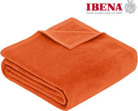 Wohndecke IBENA "Luxus", orange