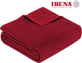 Wohndecke IBENA "Luxus", rot
