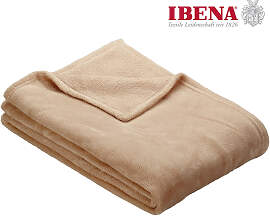 Wohndecke IBENA "Uni Fleecedecke Olbia", 