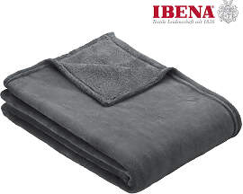 Wohndecke IBENA "Uni Fleecedecke Olbia", 