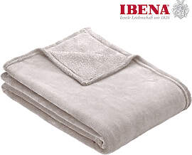 Wohndecke IBENA "Uni Fleecedecke Olbia", 