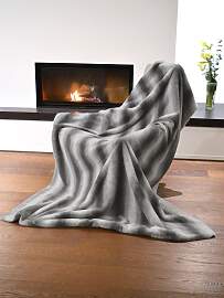 Wohndecke MESANA "Lupo", grau, B:150cm
