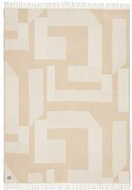 Wohndecke MUSTERRING "Slow", beige,