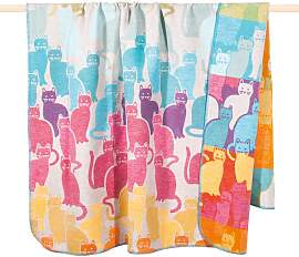 Wohndecke PAD "CATS", bunt (multi),