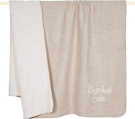 Wohndecke PAD "Cozy up", taupe, braun
