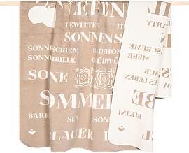 Wohndecke PAD "EVITA", beige (sand),