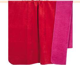 Wohndecke PAD "Hobart", rot (rot, pink), 