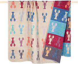 Wohndecke PAD "LOBSTER", bunt (schwarz