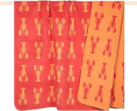 Wohndecke PAD "LOBSTER", rot (coral),