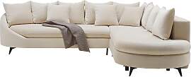 Wohnlandschaft Axel in Beige