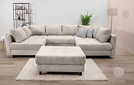 Wohnlandschaft COLLECTION AB "Toni U-Form, B: 