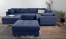 Wohnlandschaft COLLECTION AB "Toni U-Form, B: 