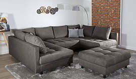 Wohnlandschaft COLLECTION AB "Toni U-Form, B: 