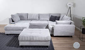 Wohnlandschaft COLLECTION AB "Toni U-Form, B: 