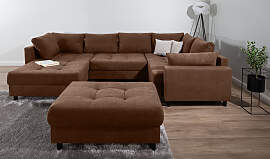 Wohnlandschaft COLLECTION AB "Toni U-Form, B: 
