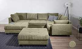 Wohnlandschaft COLLECTION AB "Toni U-Form, B: 