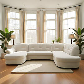 Wohnlandschaft DOMO COLLECTION "Flores auch