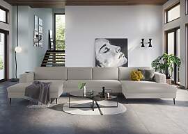Wohnlandschaft DOMO COLLECTION "Modica U-Form 