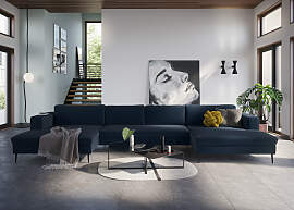 Wohnlandschaft DOMO COLLECTION "Modica U-Form 