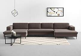 Wohnlandschaft DOMO COLLECTION "Modica U-Form 