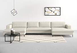 Wohnlandschaft DOMO COLLECTION "Modica U-Form 