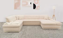 Wohnlandschaft DOMO COLLECTION "MORIC
