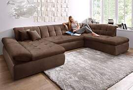 Wohnlandschaft DOMO COLLECTION "NMoric im