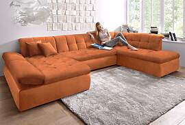 Wohnlandschaft DOMO COLLECTION "NMoric im