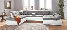 Wohnlandschaft DOMO COLLECTION "PB Moric